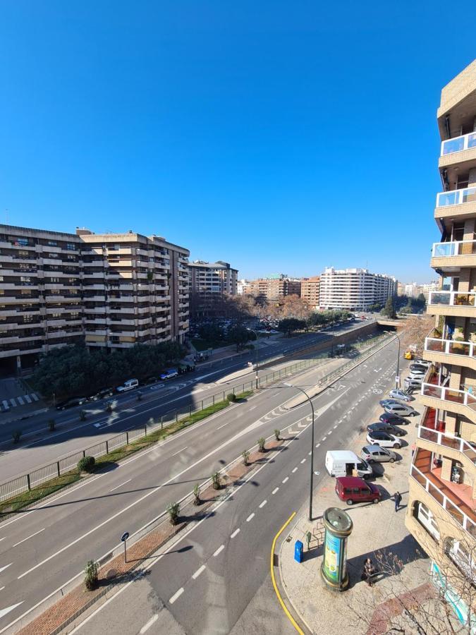 Dos Torres Tauriel - Espacioso Apartamento Con Impresionantes Vistas Y Garaje Privado Zaragoza Buitenkant foto